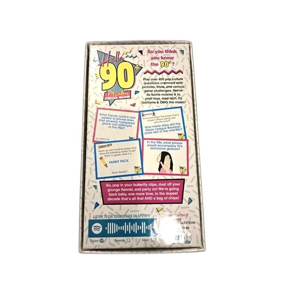 90s Pop Culture Trivia Game - Picture 2 of 5